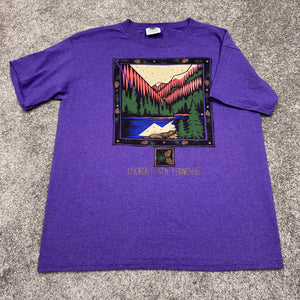 Vintage Lookout Mountain, TN Striped Shirt M