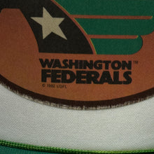 Load image into Gallery viewer, Vintage Washington Federals USFL Mesh Snapback Hat