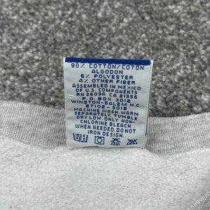 Vintage Champion Quarter Zip Gray Sweatshirt XL