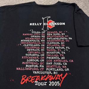 Vintage 2005 Kelly Clarkson Tour Shirt S/M