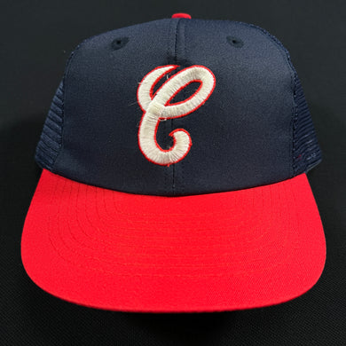 Vintage Cleveland Indians Mesh Snapback Hat