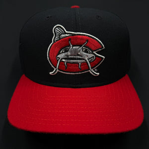 Vintage Carolina Mud Cats New Era Snapback Hat