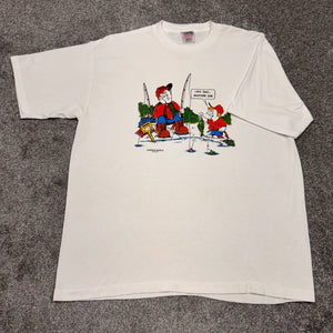 Vintage Dad Son Fishing Shirt 2XL