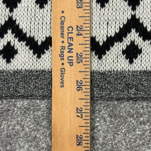 Vintage Patterned Sweater Women’s M
