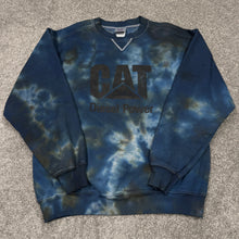 Load image into Gallery viewer, Vintage CAT Diesel Custom Dyed Sweatshirt M