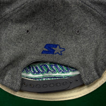 Load image into Gallery viewer, Vintage Seattle Seahawks Starter Melton Script Snapback Hat