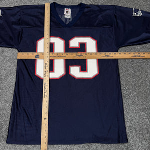 Vintage Deion Branch New England Patriots Jersey M