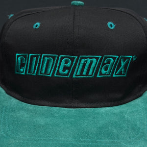 Vintage Cinemax Suede Brim Snapback Hat