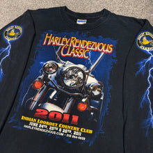 Load image into Gallery viewer, 2011 Harley Rendezvous Lightning Long Sleeve Shirt S