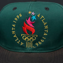 Load image into Gallery viewer, Vintage 1996 Atlanta Olympics Snapback Hat
