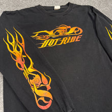 Load image into Gallery viewer, Vintage 2002 Weirs Beach Hot Ride Flames Shirt L