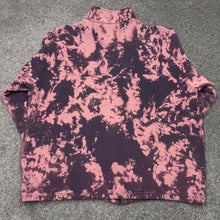 Load image into Gallery viewer, Vintage Custom Dyed Zip Up Sweatshirt L