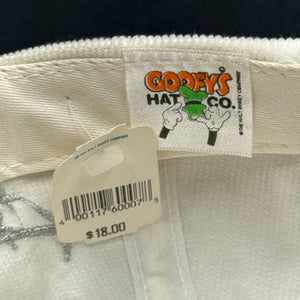 Vintage Walt Disney World Corduroy Snapback Hat NWT
