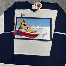 Load image into Gallery viewer, Vintage Taz Snowboard Looney Tunes Shirt L/XL