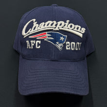 Load image into Gallery viewer, Vintage 2001 New England Patriots AFC Champions Snapback Hat