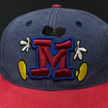 Load image into Gallery viewer, Vintage Mickey Mouse M Snapback Hat