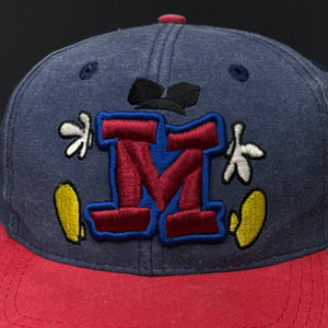 Vintage Mickey Mouse M Snapback Hat