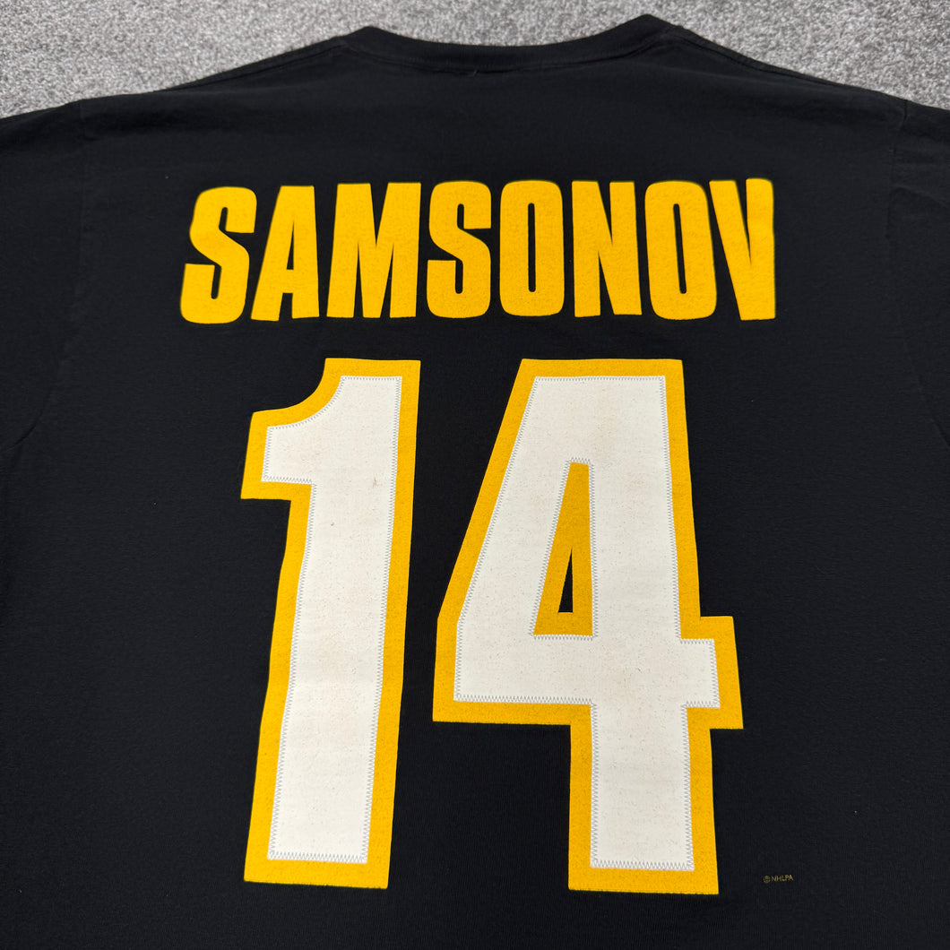 Vintage Sergei Samsonov Boston Bruins Shirt S