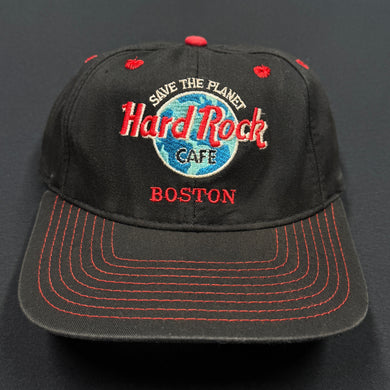 Vintage Hard Rock Cafe Boston Snapback Hat