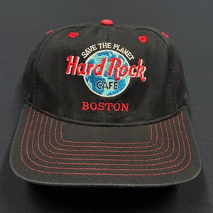 Vintage Hard Rock Cafe Boston Snapback Hat