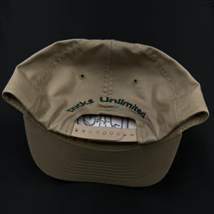 Vintage Ducks Unlimited Beige Snapback Hat