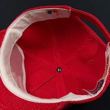 Load image into Gallery viewer, Vintage Cincinnati Reds SS Corduroy Script Strapback Hat