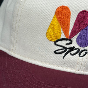 MV Sports Ivory Maroon Snapback Hat