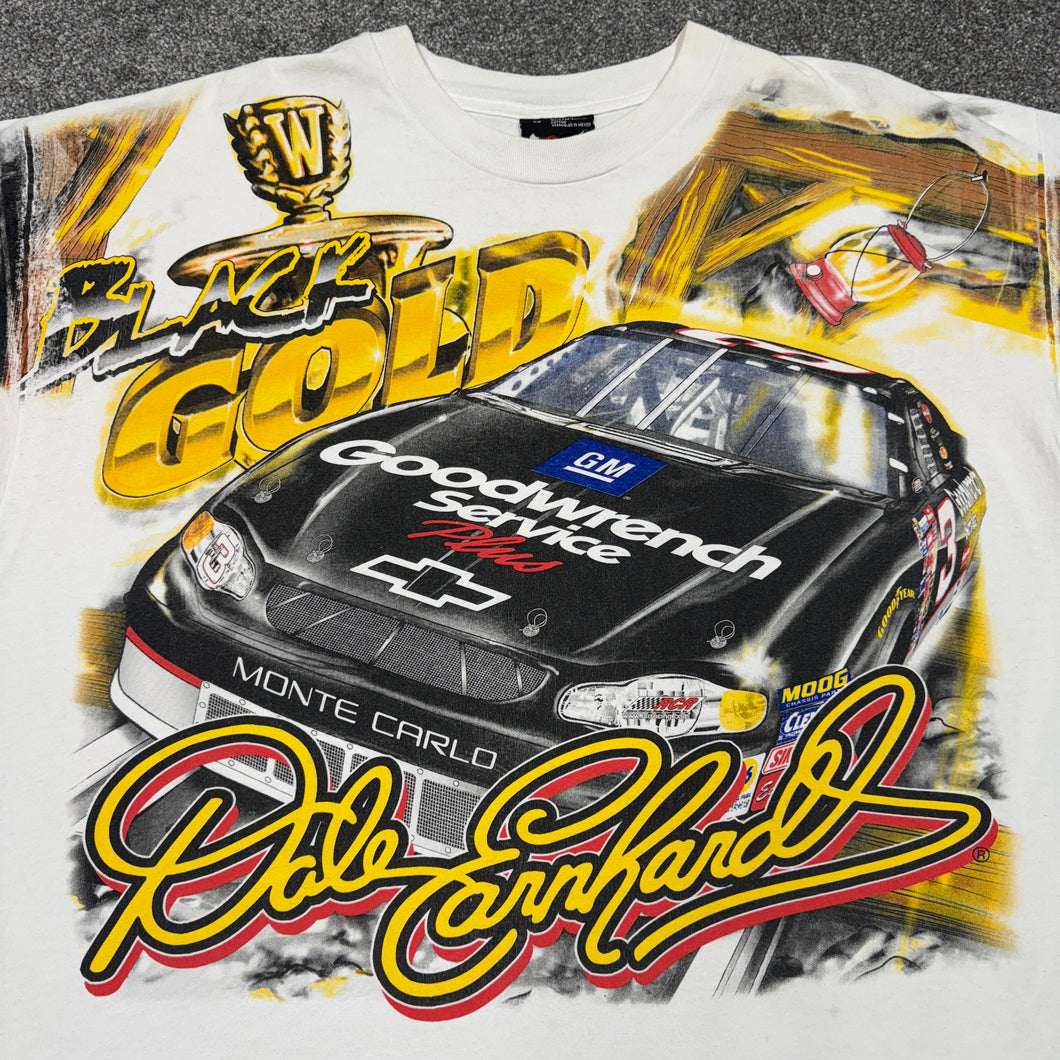 Vintage Dale Earnhardt Gold Rush NASCAR Shirt 2XL