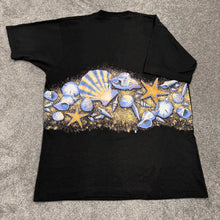 Load image into Gallery viewer, Vintage Cape Cod Sea Shells Wrap Around Shirt L
