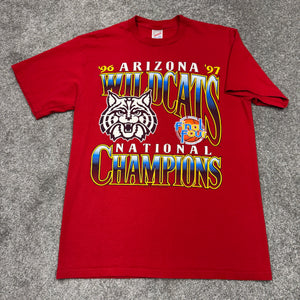 Vintage 1997 Arizona Wildcats National Champions Shirt S/M