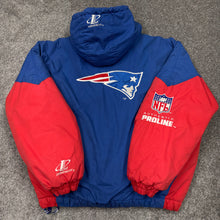 Load image into Gallery viewer, Vintage New England Patriots Logo Athletic Puffer Jacket XL