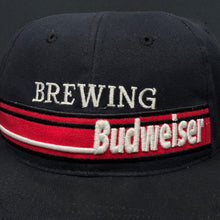 Load image into Gallery viewer, Vintage Budweiser Beer Strapback Hat