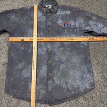 Load image into Gallery viewer, Vintage New England Patriots Denim Button Down Shirt M/L