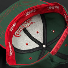 Load image into Gallery viewer, Vintage Coca Cola Spell Out Snapback Hat NWT