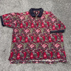 Vintage Tabasco Alligators Patterned Shirt S/M