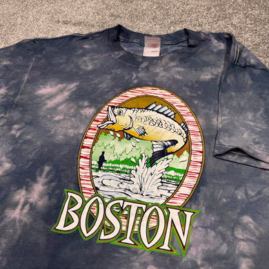Vintage Boston Fish Shirt S/M