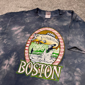 Vintage Boston Fish Shirt S/M