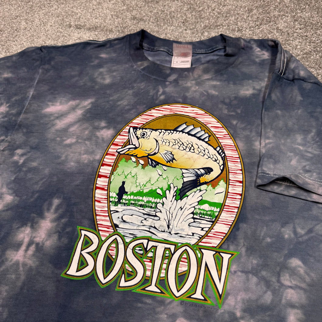 Vintage Boston Fish Shirt S/M