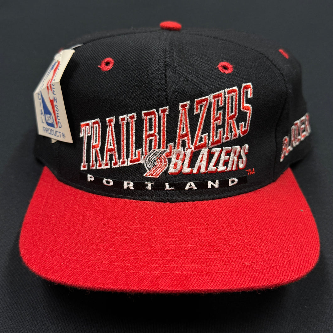 Vintage Portland Trailblazers Snapback Hat NWT
