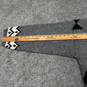 Vintage Patterned Sweater Women’s M
