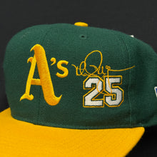 Load image into Gallery viewer, Vintage Mark McGwire Oakland A&#39;s Snapback Hat NWT