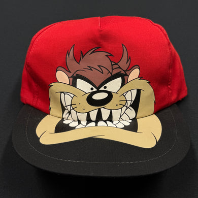 Vintage Tasmanian Devil Big Face Snapback Hat