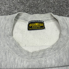 Load image into Gallery viewer, Vintage OshKosh B’Gosh Gray Sweatshirt L