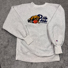 Load image into Gallery viewer, Vintage Pitt Panthers Basketball Champion Reverse Weave Sweatshirt S/M