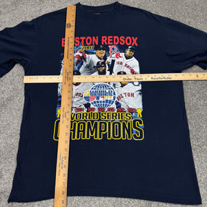 2007 Boston Red Sox World Series Champions Shirt L