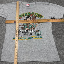Load image into Gallery viewer, Vintage Boston Celtics Green Stuff Shirt XS/S