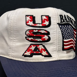 Vintage USA Basketball LOGO 7 Snapback Hat