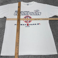 Load image into Gallery viewer, 2004 Boston Red Sox Why Not Us? AL Champions Shirt L