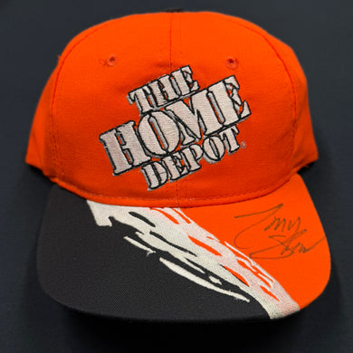 Vintage Tony Stewart Home Depot NASCAR Snapback Hat