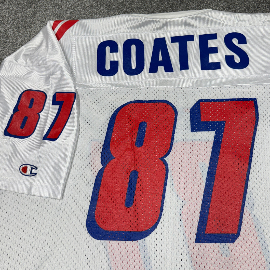Vintage Ben Coates New England Patriots Jersey 2XL